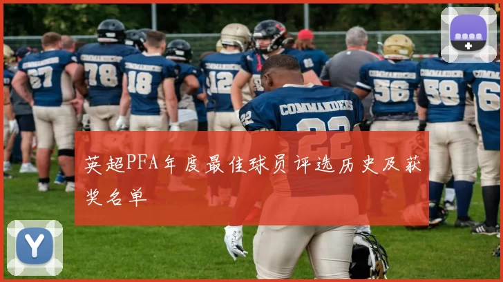 英超PFA年度最佳球员评选历史及获奖名单