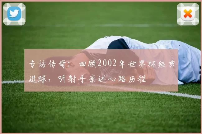 专访传奇：回顾2002年世界杯经典进球，听射手亲述心路历程