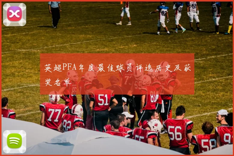 英超PFA年度最佳球员评选历史及获奖名单