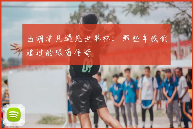 当胡学凡遇见世界杯：那些年我们追过的绿茵传奇