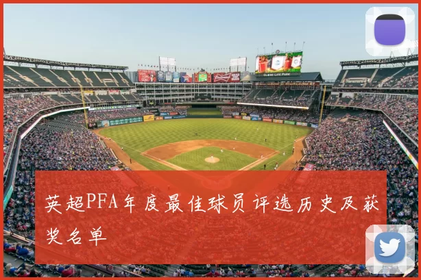 英超PFA年度最佳球员评选历史及获奖名单